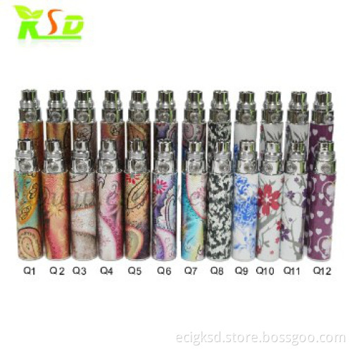 E Cigarette colorful Discount ego q battery from China factory